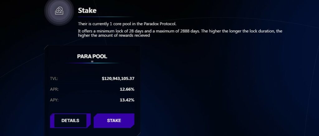 Paradox crypto